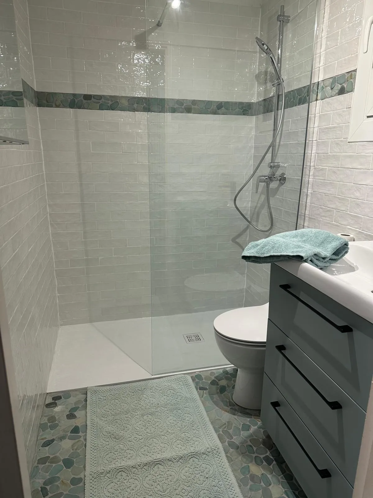 Douche à l'italienne du Casot